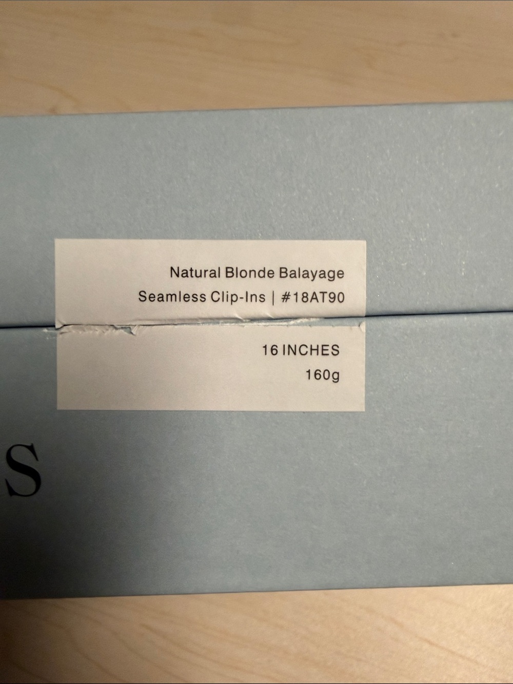 Seamless 16" Blonde Balayage Clip-In Hair Extensions - Picture 2 of 3
